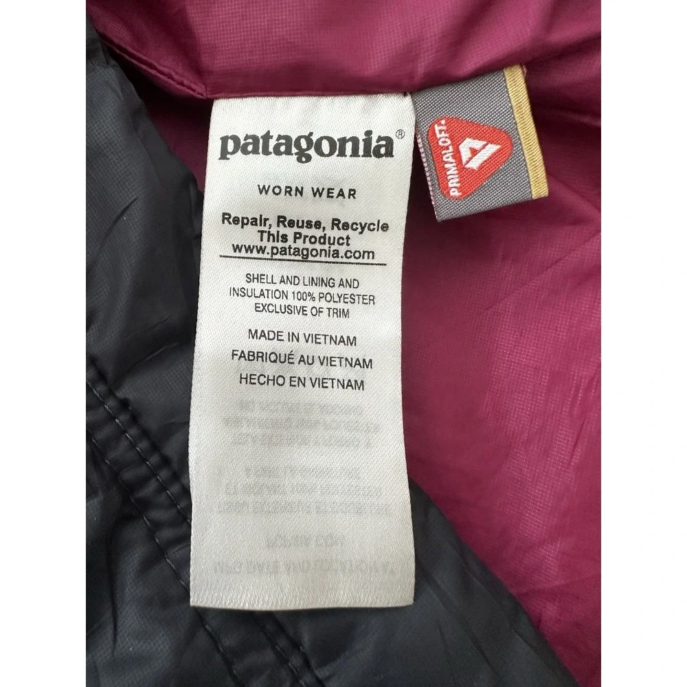Patagonia Women's Small Nano Puff Vest Full Zip Primaloft Insulated Outdoors - Picture 4 of 8